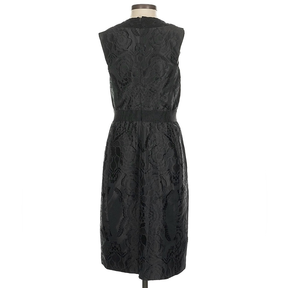 Proenza Schouler Black Sleeveless Textured Sheath Dress – Made in Italy | Size 4 - Picture 3 of 10